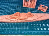 3d Printed 1/700 Derfflinger Class Battlecruiser(full Hull/waterline)